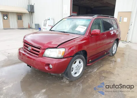 2006 Toyota Highlander Limited V6 from USA, damaged, VIN JTEDP21A560116783